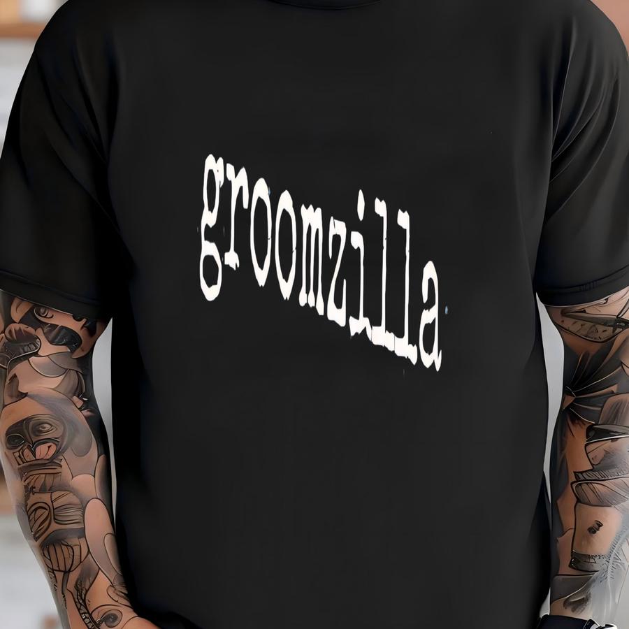 ® Groomzilla Shirt, Groom Shirt, Wedding Shirt, Bachelor Party Shirt, Future Husband Shirt, Wedding Planning Shirt, Groom Gift T-shirt