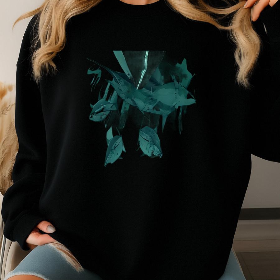 Vintage Guy Harvey Fish Hoodie Sweatshirt Guy Harvey Seabass Fish Graphics Artwork Jumper Fisherman Apparel Zip Up Hoodie Size Xl Sweatshirt