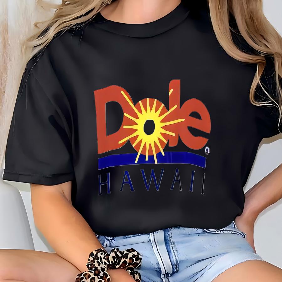 Vintage 90s Dole Hawaii Hoodie Sweatshirt Dole Hawaii Spell Out Logo Sweater Dole Plantation Hawaii Jumper Hawaii Pullover Size Xl T-shirt