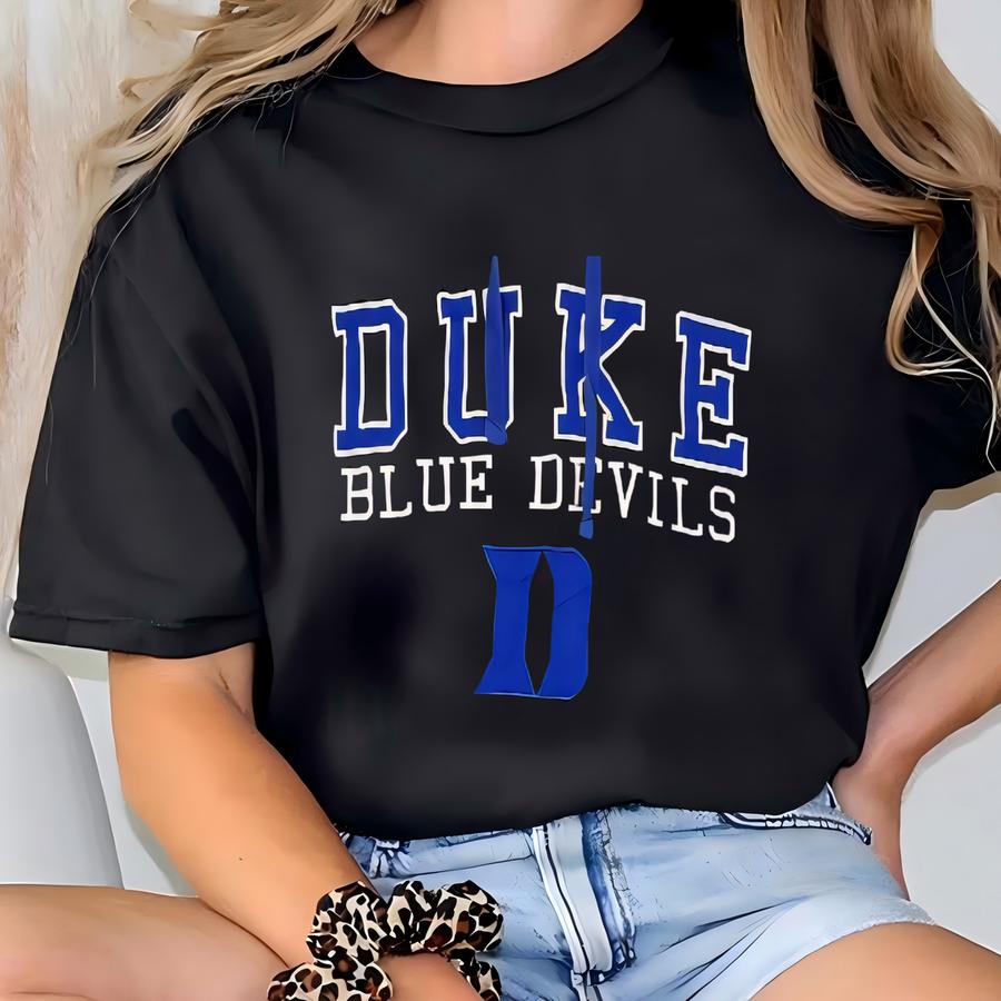 Vintage Duke Blue Devils Ncaa Hoodie Sweater Large Duke Blue Devils Y Spell Out Logo Sweater Duke University Pullover Hoodie Size L T-shirt