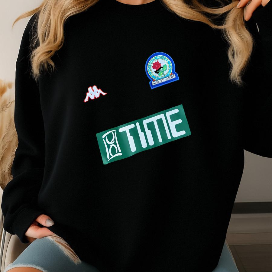 Vintage 2000-2001 Blackburn Rovers Fc Bpl Efl Kappa Goalkeeper Soccer Football Jersey Kit Shirt Size Large Sweatshirt