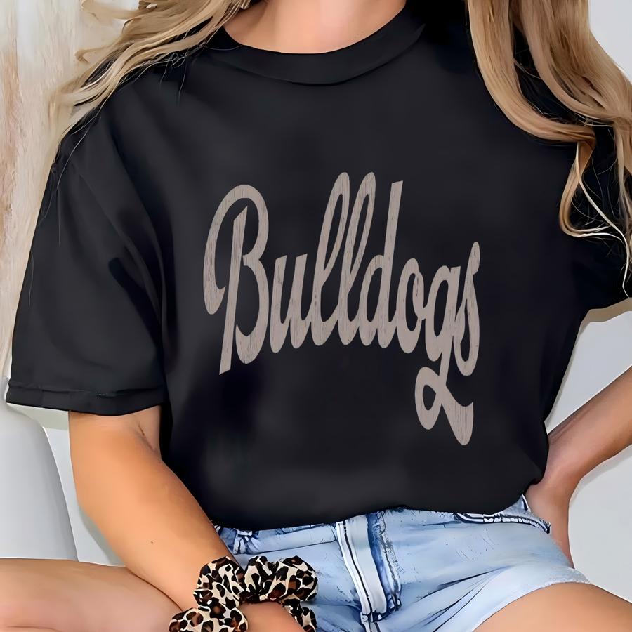 Bulldogs Sweatshirt Bulldogs Sweatshirt Bulldogs Game Day For Women Bulldogs Crewneck T-shirt