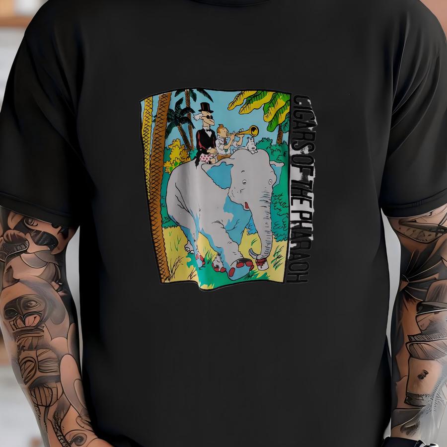 Vintage Tintin  T-shirt