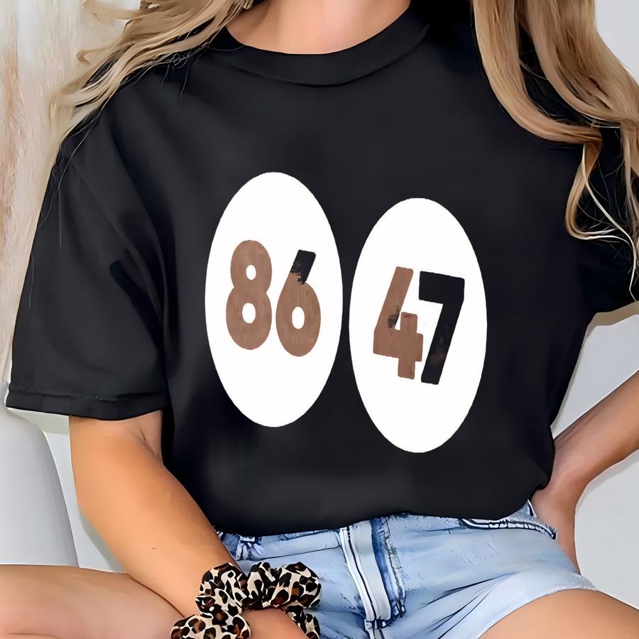 8647 Hoodie | ® Protest Hoodie | Anti- Tee | Political Shirt | No Faux King Way | Democrat Tee | Anti-republican Shirt T-shirt