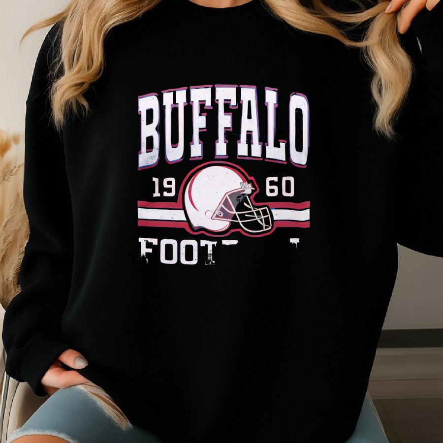 Buffalo Fire Dad Fuel Dad Shirt, Buffalo Football Dad Tshirt, Fathers Day Gift, Retro Buffalo Fan Shirts, Popular Dad Game Day Football Tees Sweatshirt