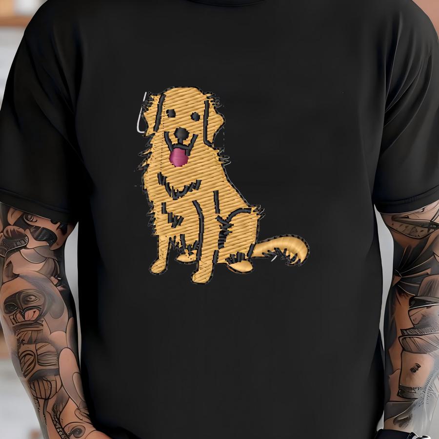 Golden Retriever Icon Y Download T-shirt