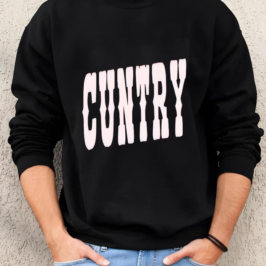 Cuntry Shirt,funny Country Shirt,cowboy Tanktop, Country Concert Music Tshirt,cowgirl Tee, Western Tank,music Festival Shirt Sweatshirt