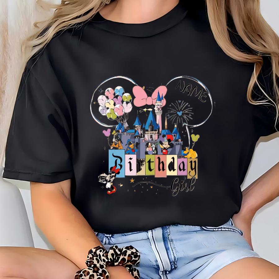 Custom Family Birthday Trip Shirts, Matching  For Boys Girls, And Friends Custom Birthday Shirt, Vacation Sweatshirt T-shirt