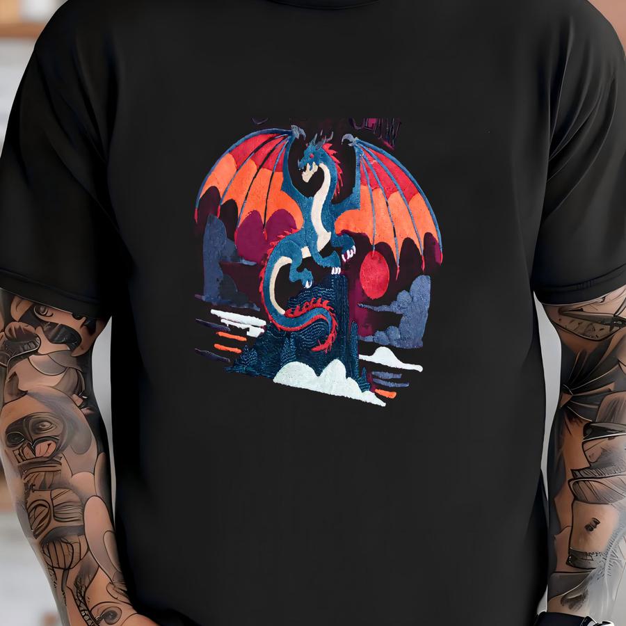 Dragon Shirt – Handmade Thread Y, Unisex Gift T-shirt