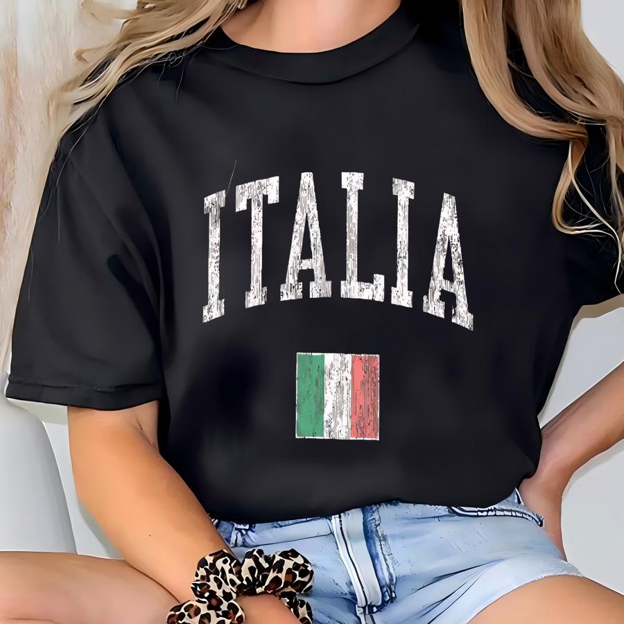 ® Hoodie, Italia Flag Shirt, Italy Sweatshirt, Italy Patriotic Tee, Italy Travel Gift, Italian Shirt, Italian Pride Tee T-shirt