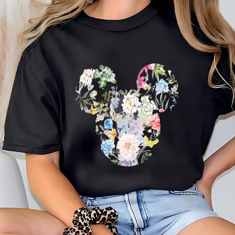 Floral Head Tank Top, Head Tank Top,  Tank Top, Family Tank Top, Garden Festival Tank Top T-shirt