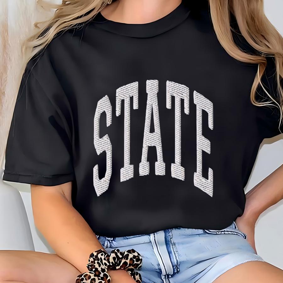 State Cap Vintage Corduroy Cap T-shirt