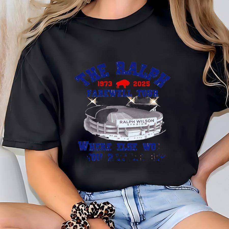 Buffalo Football The Ralph Tshirt | Farewell Tour The Ralph Buffalo | Shirt For Buffalo Fan | Let's Go Buffalo | 716 Clothing Gift T-shirt