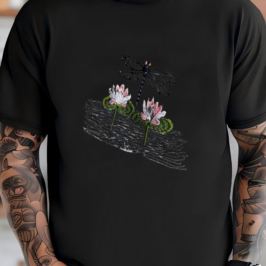 Dragoy Shirt – Boho Nature-inspired Tee – Minimalist Insect Y Gift T-shirt