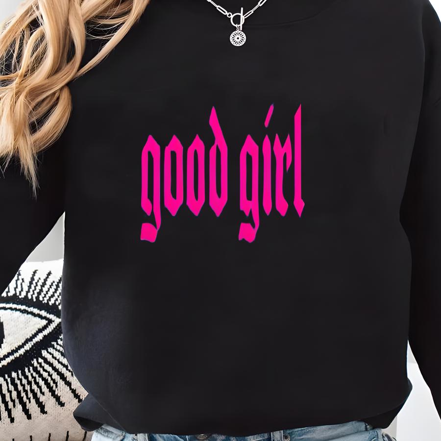 Good Girl Tee, Good Girl Romance Club, Graphic Printed Tee, Book Lover Shirt, , Bookish Tee, Dark Romance Shirt Sweatshirt