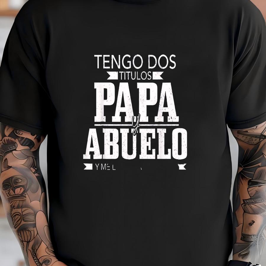 No.1 Dad Spanish Dad Hoodie, Funny Spanish Father's Day Hoodie, Grandpa Gift, Spanish Sweatshirt, Papa Abuelo Shirt T-shirt