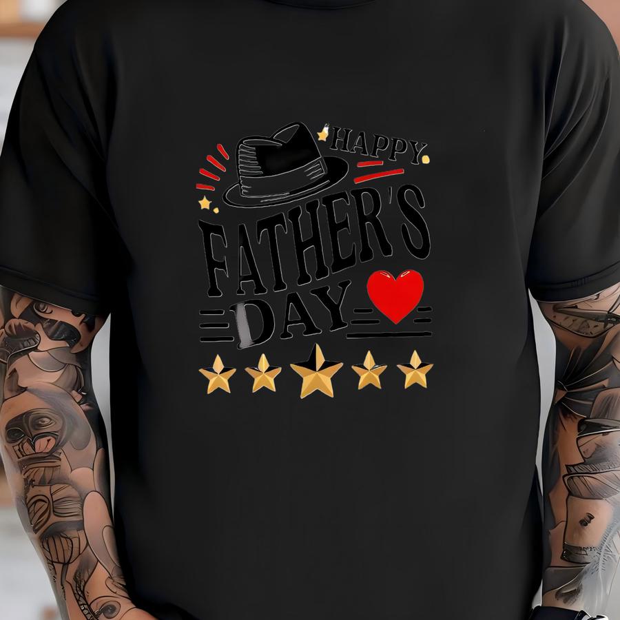 Happy Father's Day Hoodie, Gift For 2025 Father's Day, Happy Father's Day Hoodie, Gift From Daughter And Son, Sweatshirt For Daddy T-shirt