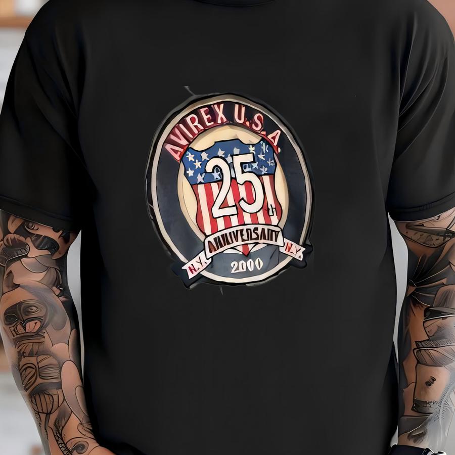 Vintage 60s Avirex Anniversary Ma-1 Flyers Bomber Jacket Patches Green Colour Size Medium T-shirt