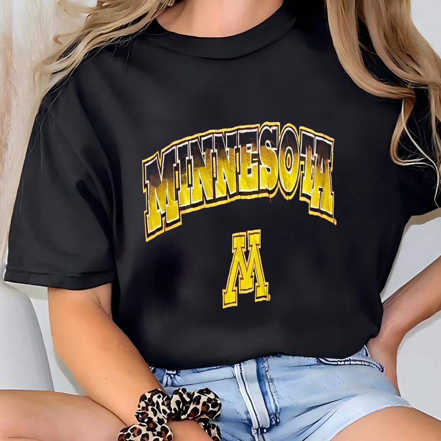 Vintage University Of Minnesota Hoodie Size S T-shirt