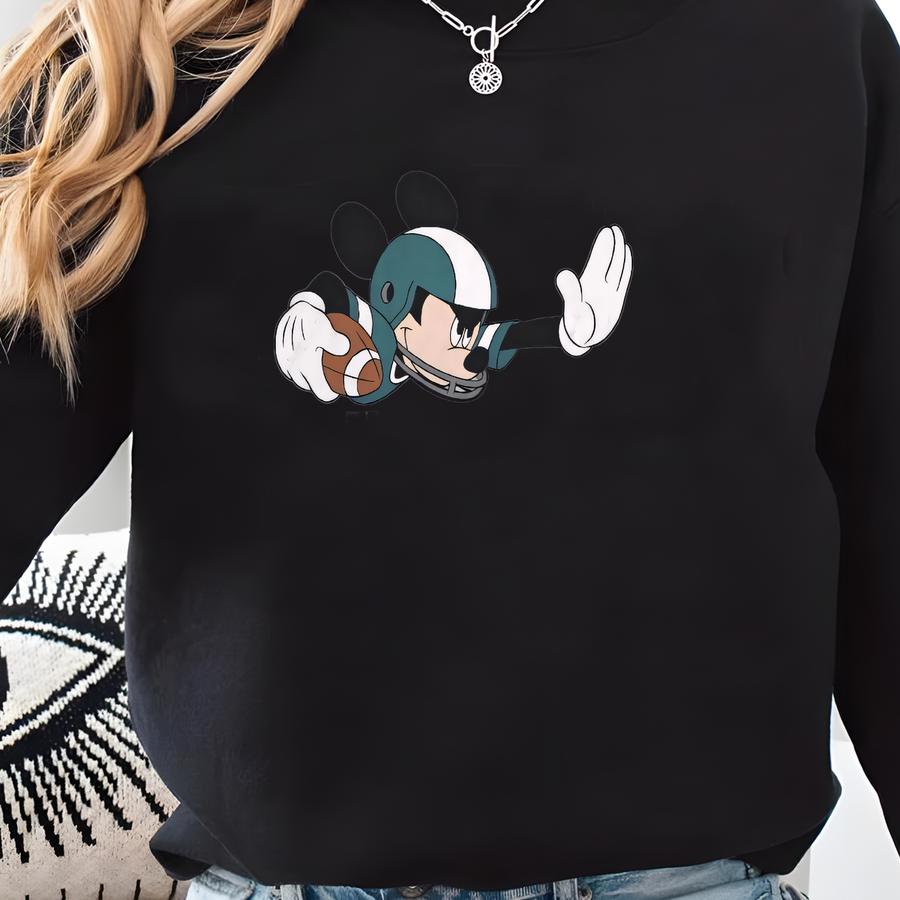 Philadelphia Football Mouse Kids T-shirt: Game Day Graphic Tee Sweatshirt