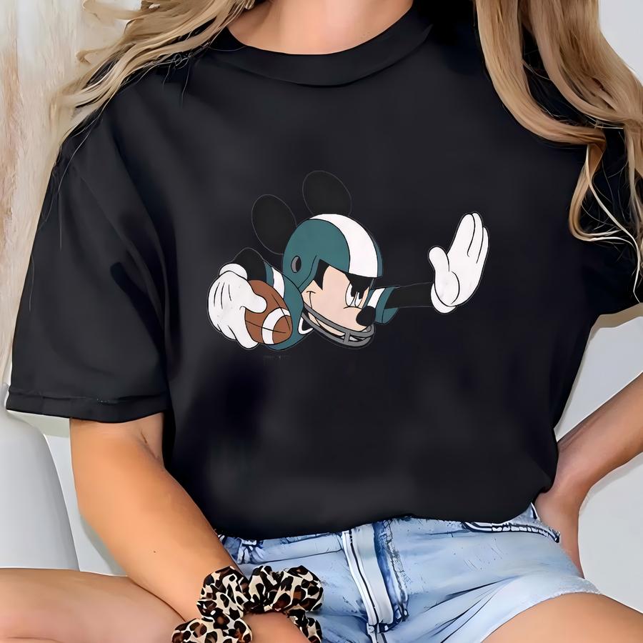 Philadelphia Football Mouse Kids Hoodie: Game Day Graphic Tee T-shirt