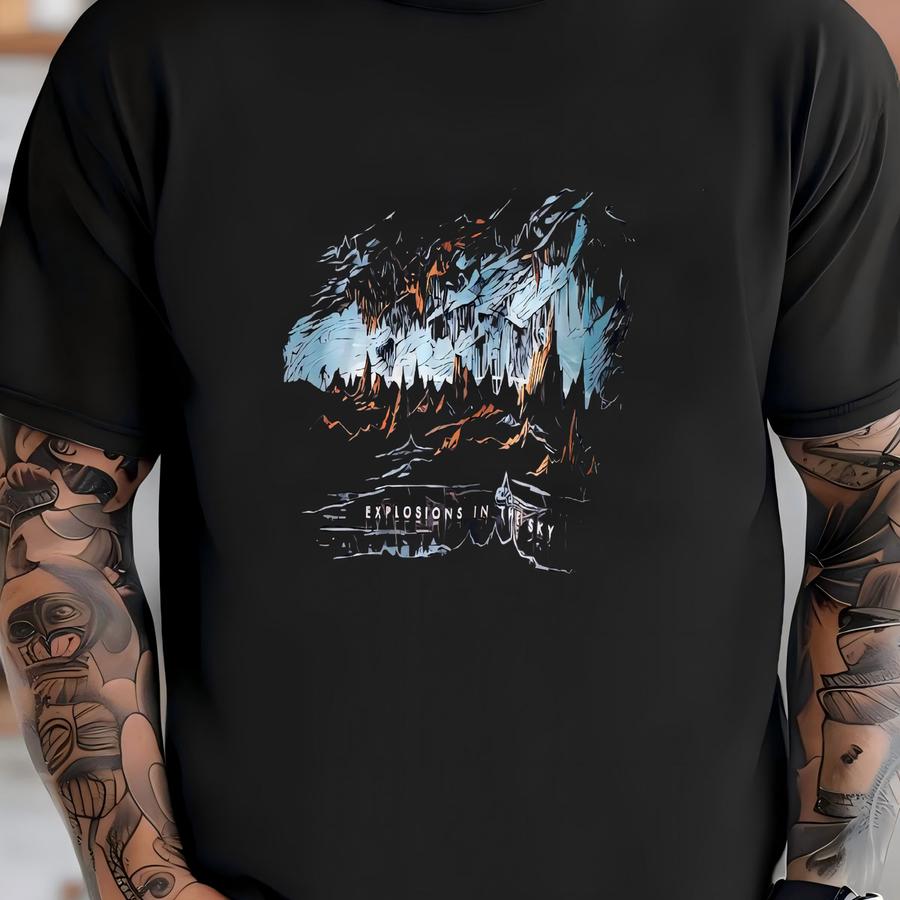 Explosion In The Sky ( Band ) Hoodie Medium T-shirt