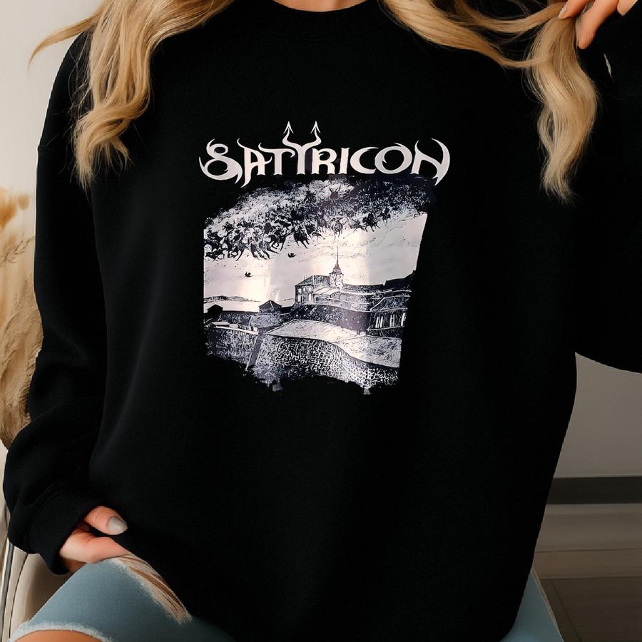 Satyricon Tour ( Band ) T-shirt Medium Sweatshirt