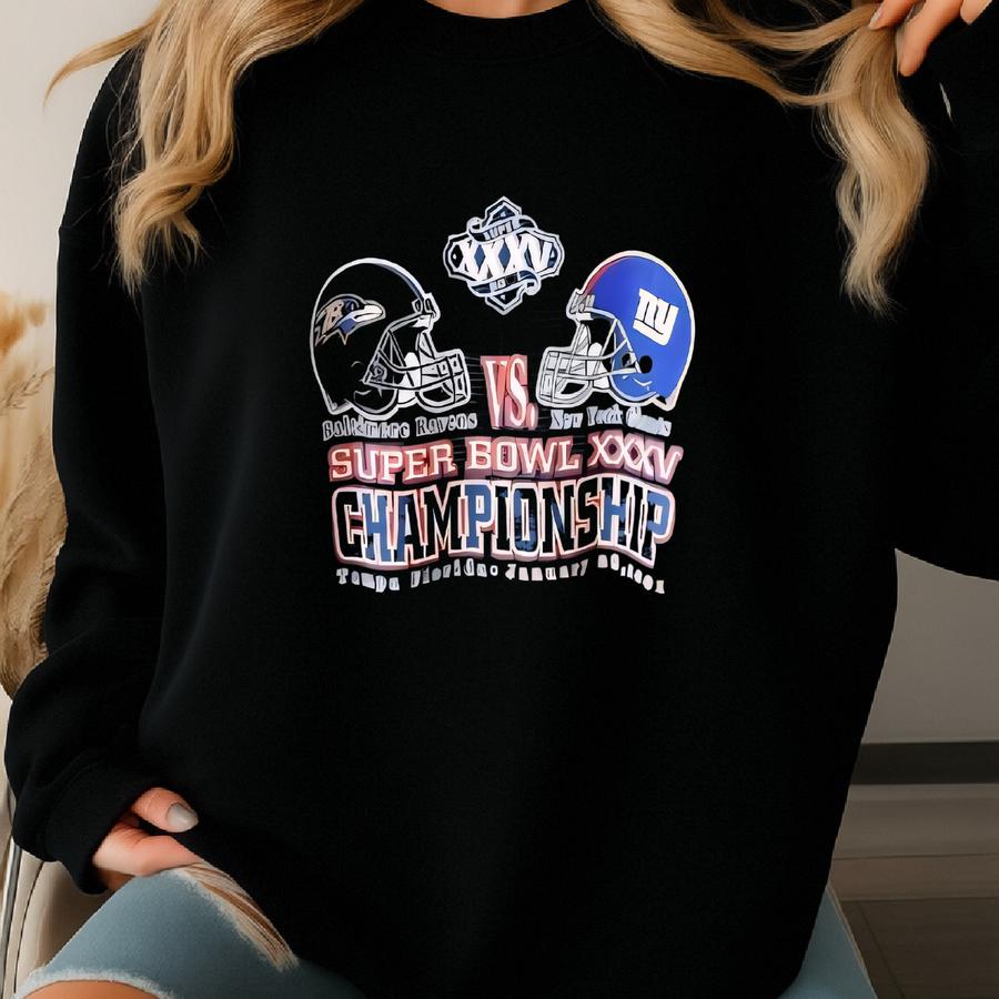 Vintage Vs Giants T-shirt: 2001 Logo Athletic, Size L Sweatshirt