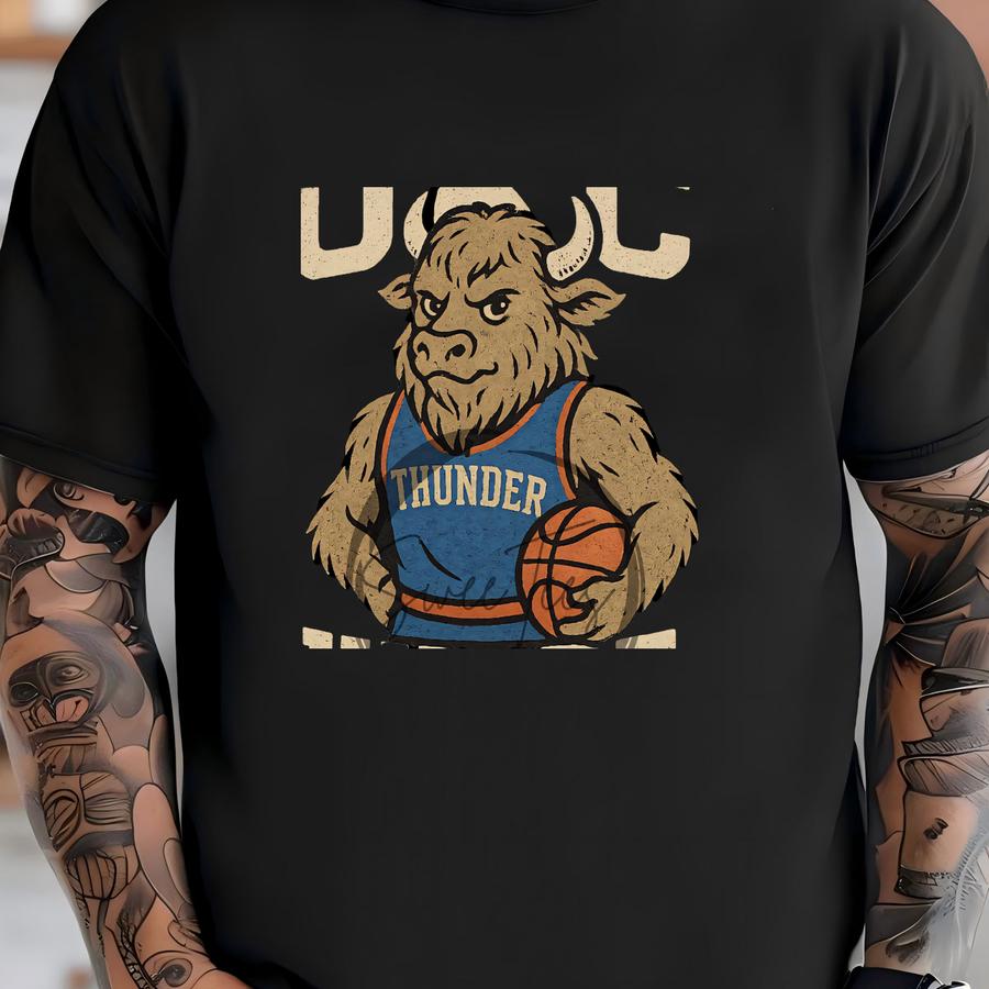 Okc Thunder Png T-shirt