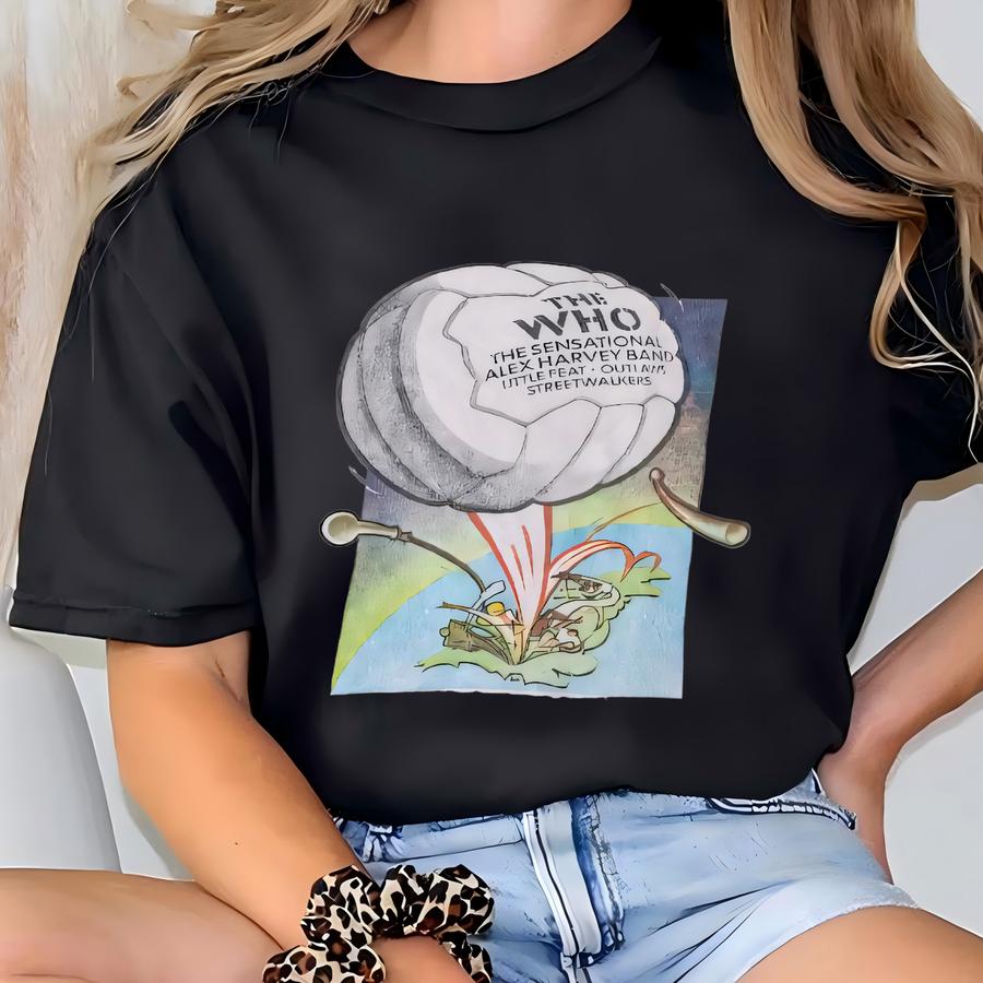 Vtg 1976 The Who  T-shirt