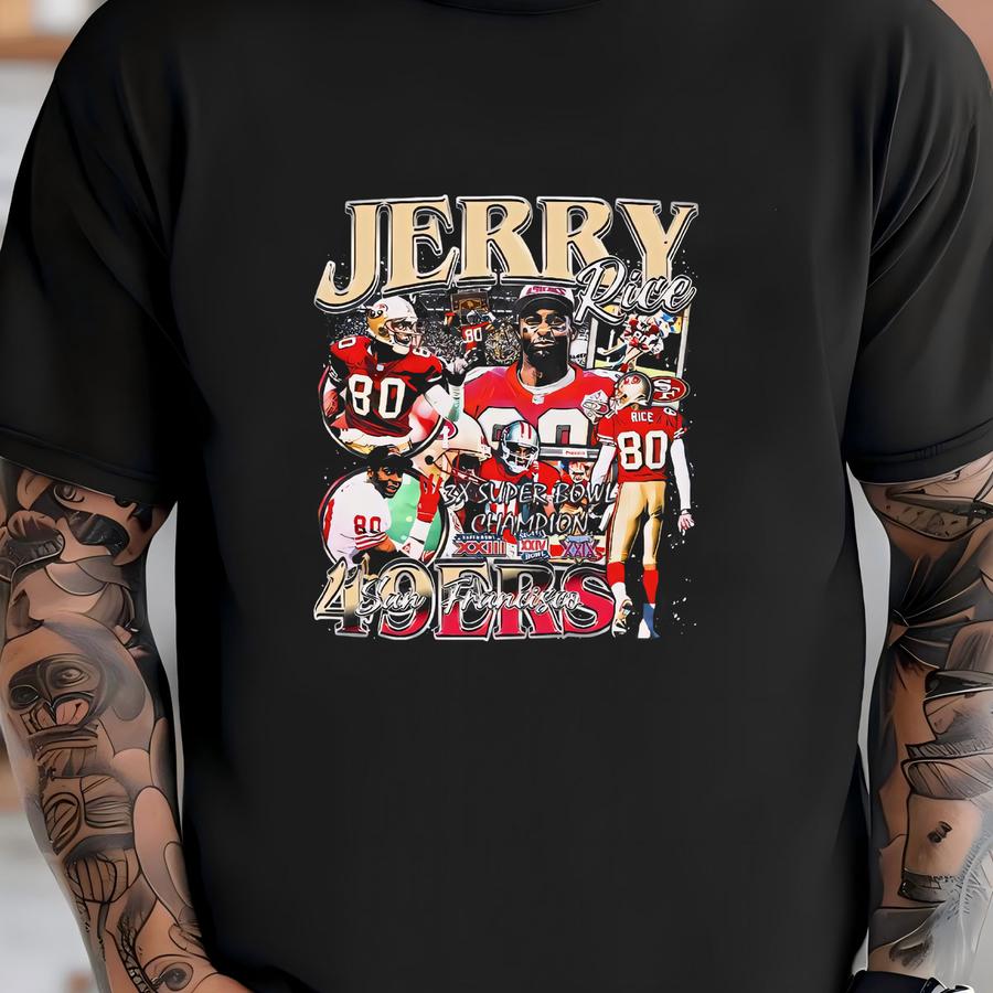 Classic 1990s San Fran Jerry Sports Tee T-shirt