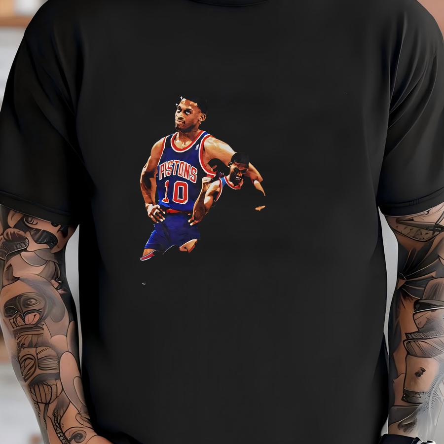 Classic 1980s The Worm/rodman Sports Tee T-shirt
