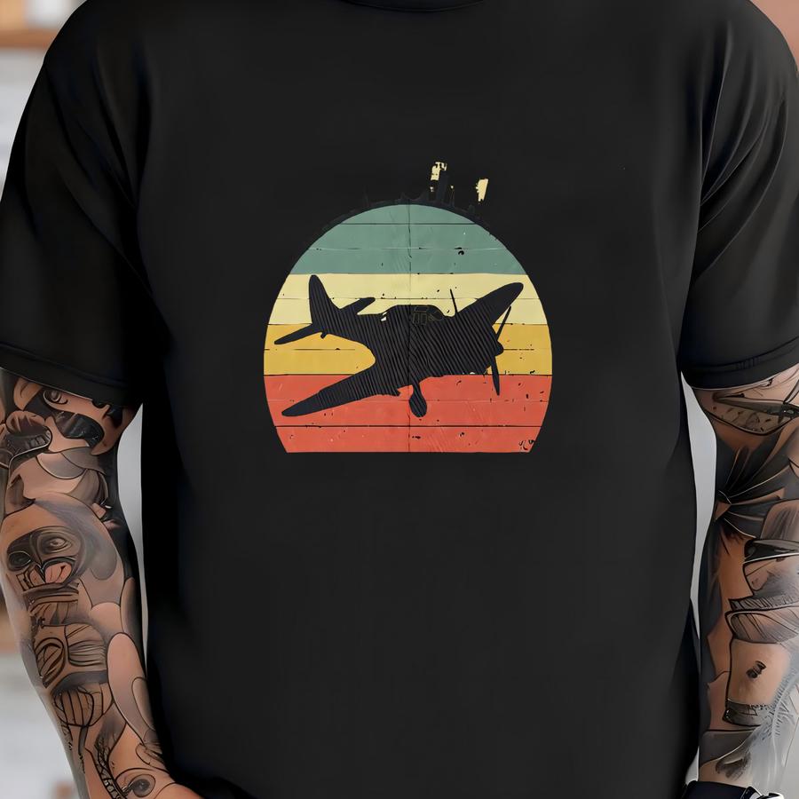 Easily Distracted By Airplanes | Distressed Cap, Aviation Hat, Pilot Gift, Aircraft Lover, Airplane Enthusiast, Traveler Cap T-shirt