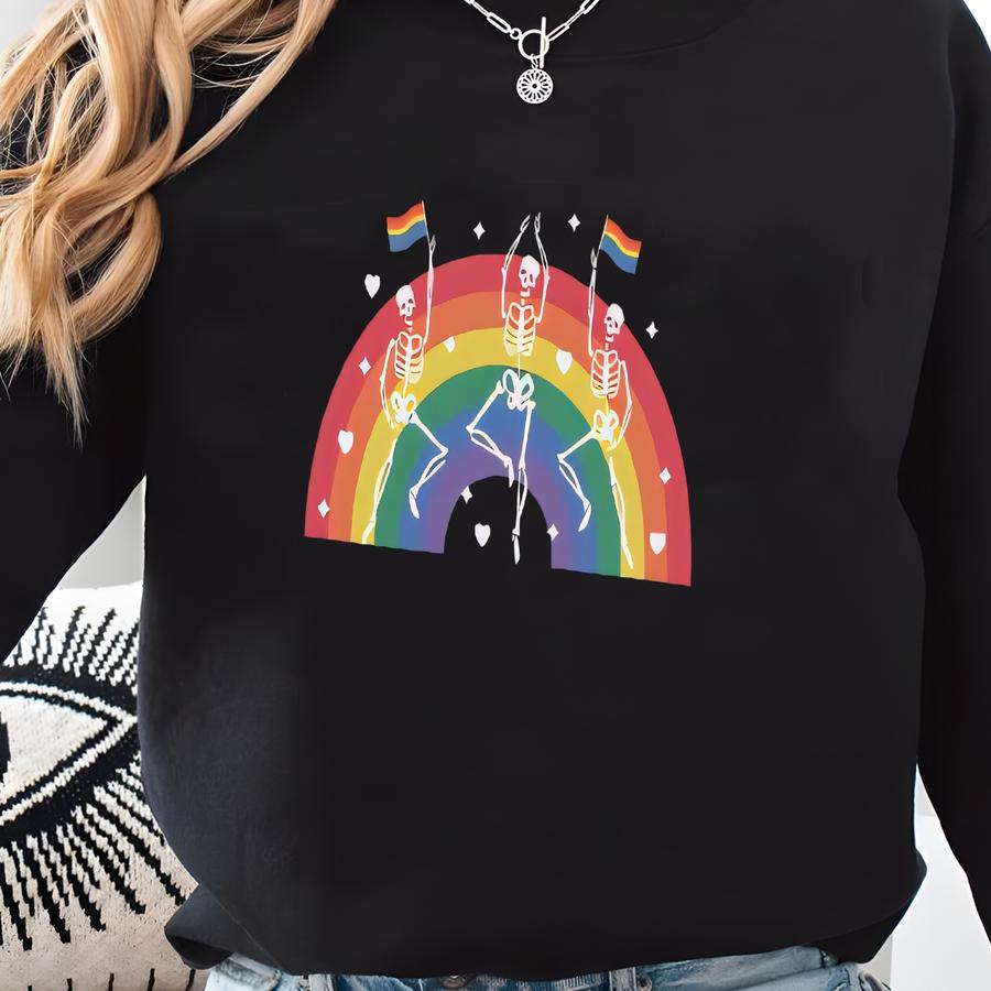 Gay Tank Tops - Pride Crop Tank Top, Pride Crop Top Gift For Lgbtq+ Activist, Gay Rights Tank Top, Gay Crop Top, Cute Lgbt Shirt Sweatshirt