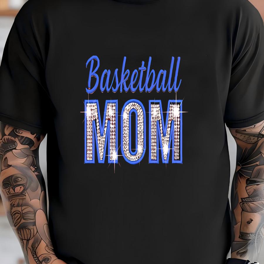 Custom Hockey Mom Sweatshirt/crewneck/mama/ Rhinestones On Custom Crewneck/mom Present/personalization Included T-shirt
