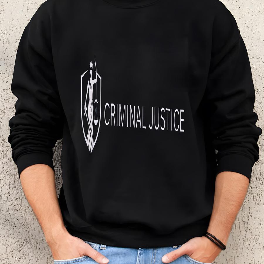 Scales Of Justice Hoodie: Criminal Justice Law Student Gift Sweatshirt