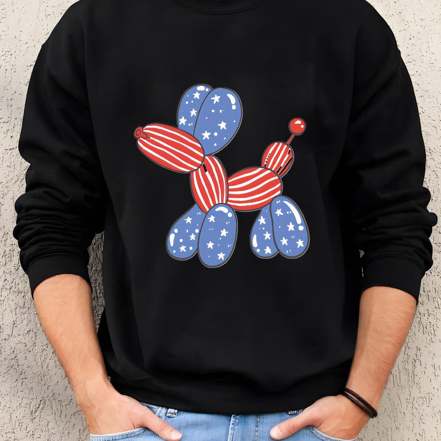 Courgette Dog 4th Of July Shirt: Patriotic Tee Sweatshirt