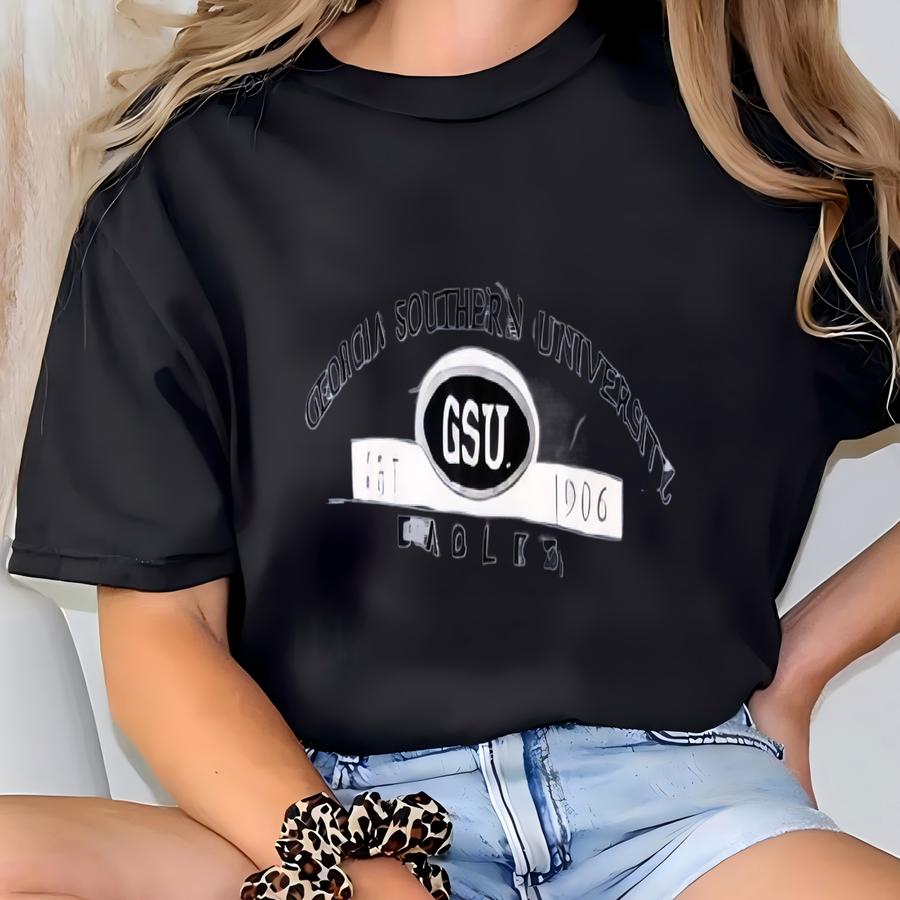 Vintage 00s/ Georgia Southern/ Gsu/ Vintage Jansport Gray Sweatshirt (s) T-shirt