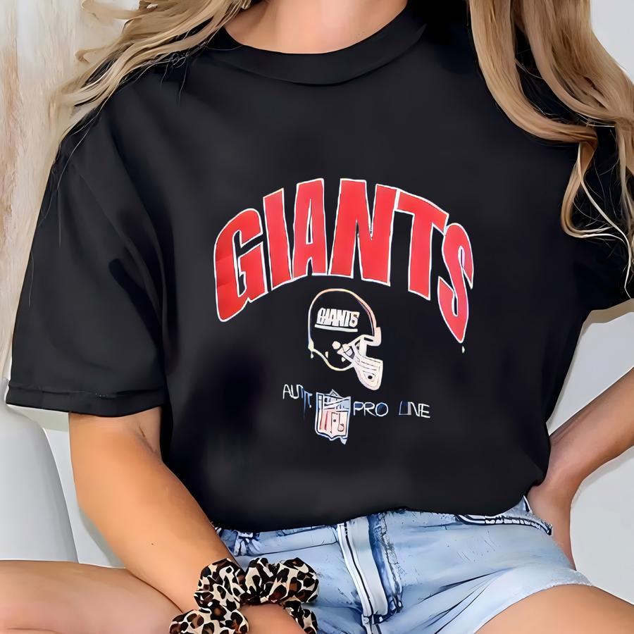 Vintage 90s Ny Giants Sweatshirt: Pro Line Xl T-shirt