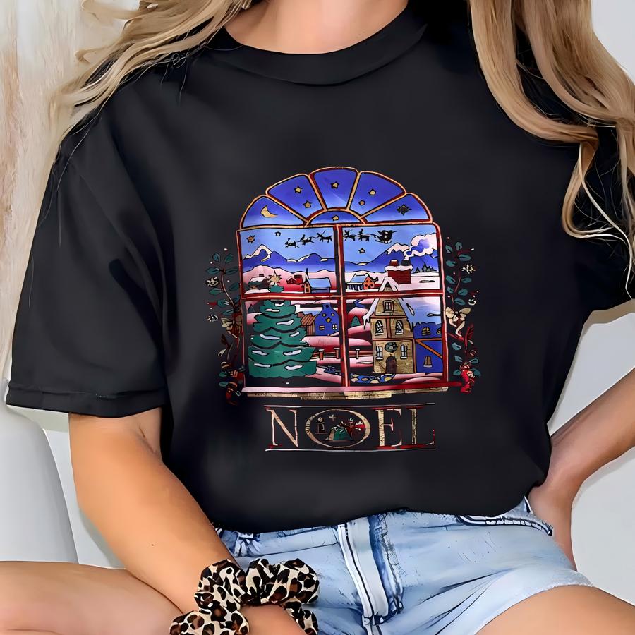Vintage 90's Noelgy Unisex Sweatshirt Large Noel Crewneck Noel Sweater Pullover Streetwear Print Logo Noel Jumper T-shirt