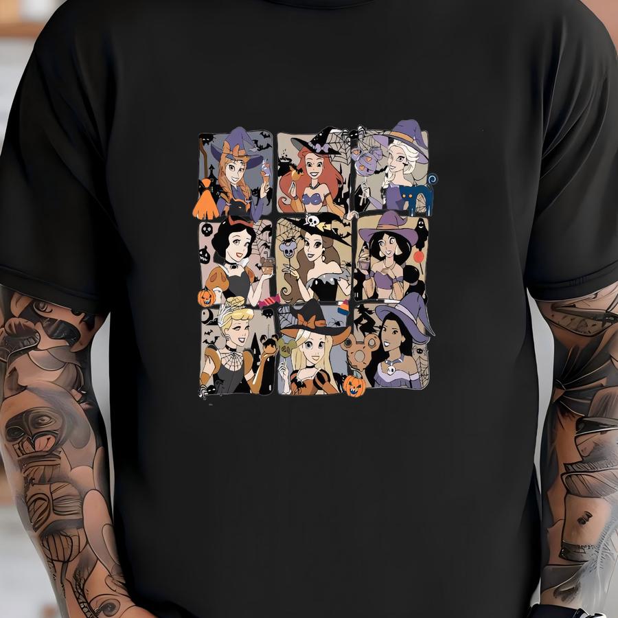 Vintage Princess Halloween Shirt, Walt World Halloween Shirt, Princess Halloween Shirt, World Shirt T-shirt