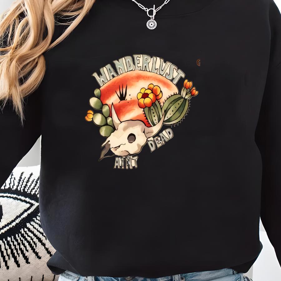 100% Cotton Fabric By The Yard Alexander Henry Forever Western Tea Sweatshirt