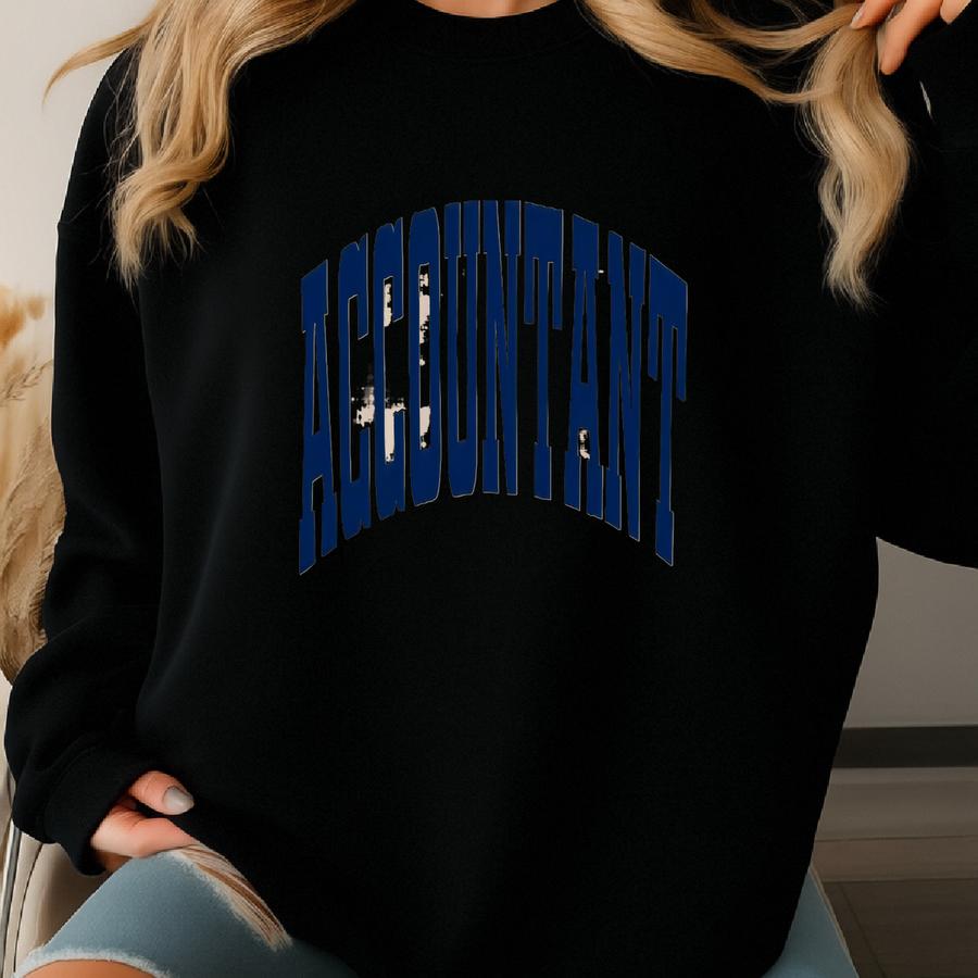 Accountant Sweatshirt Hoodie Shirt, Tax Season Gift For Cpa, Finance Major Outfit, Accounting Crewneck, Budget Analyst Tee – Money Team Look Sweatshirt