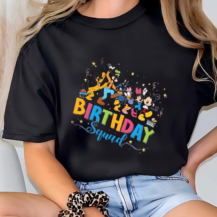 Friends Birthday Shirt | Family Matching Tee For Girl And Boy | Best Day Ever Crew Birthday Shirt And Sweatshirt T-shirt