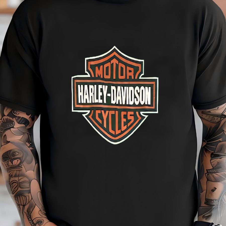 Men's Vintage Y2k Motorcycles Mardi Gras Green T Shirt Tee Sz Xl T-shirt