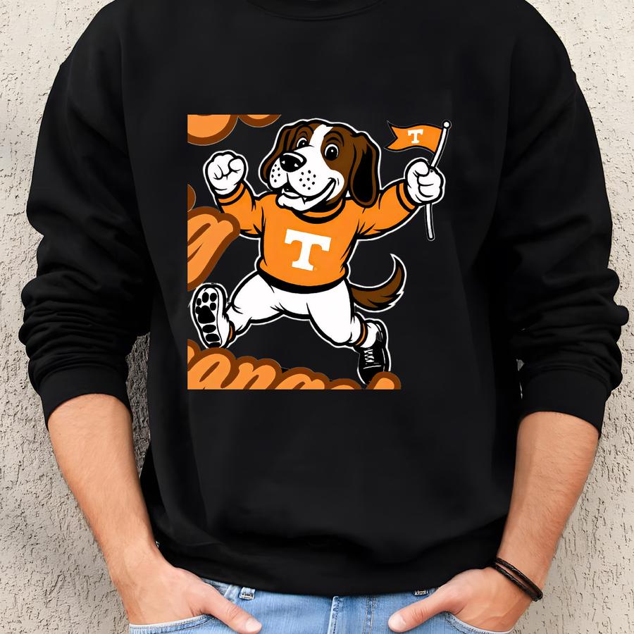 Retro Smokey Tennessee Vols Digital Graphic Sweatshirt Retro Smokey Tennessee Vols Digital Graphic Sweatshirt
