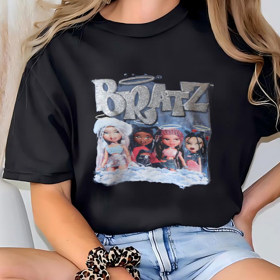 Bratz Tee Blue T Shirt Fits Size L T-shirt