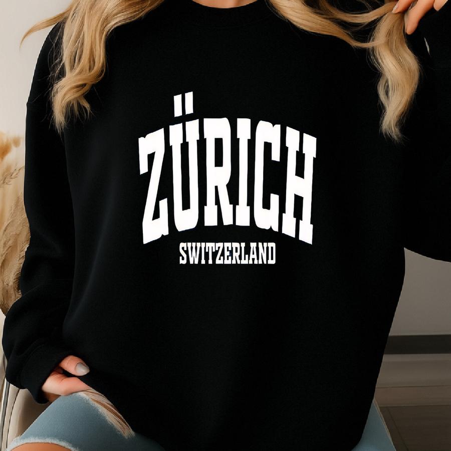 Zurich Sweatshirt Hoodie Shirt, Zürich City Design, Swiss Urban Style, Travel Gift, Cozy Unisex Casual Wear, Perfect Zurich Switzerland Look Sweatshirt Zurich Sweatshirt Hoodie Shirt, Zürich City Design, Swiss Urban Style, Travel Gift, Cozy Unisex Casual Wear, Perfect Zurich Switzerland Look Sweatshirt