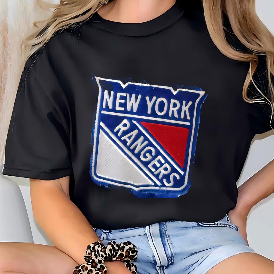 Vintage 90's New York Rangers Hockey Starter Satin Bomber Jacket Size L T-shirt