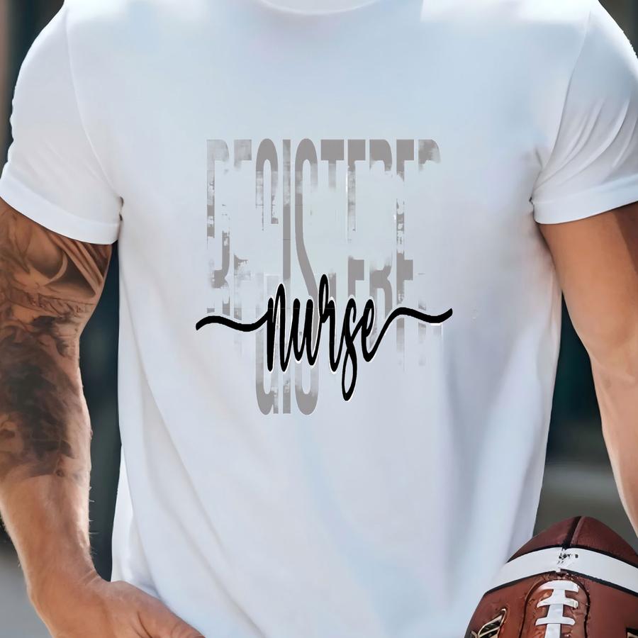 Registered Nurse Svg Png Dxf Eps Pdf,registered Nurse Shirt Design,cut Files For Silhouette Canva Sublimation,nurse Shirts,sweatshirt T-shirt